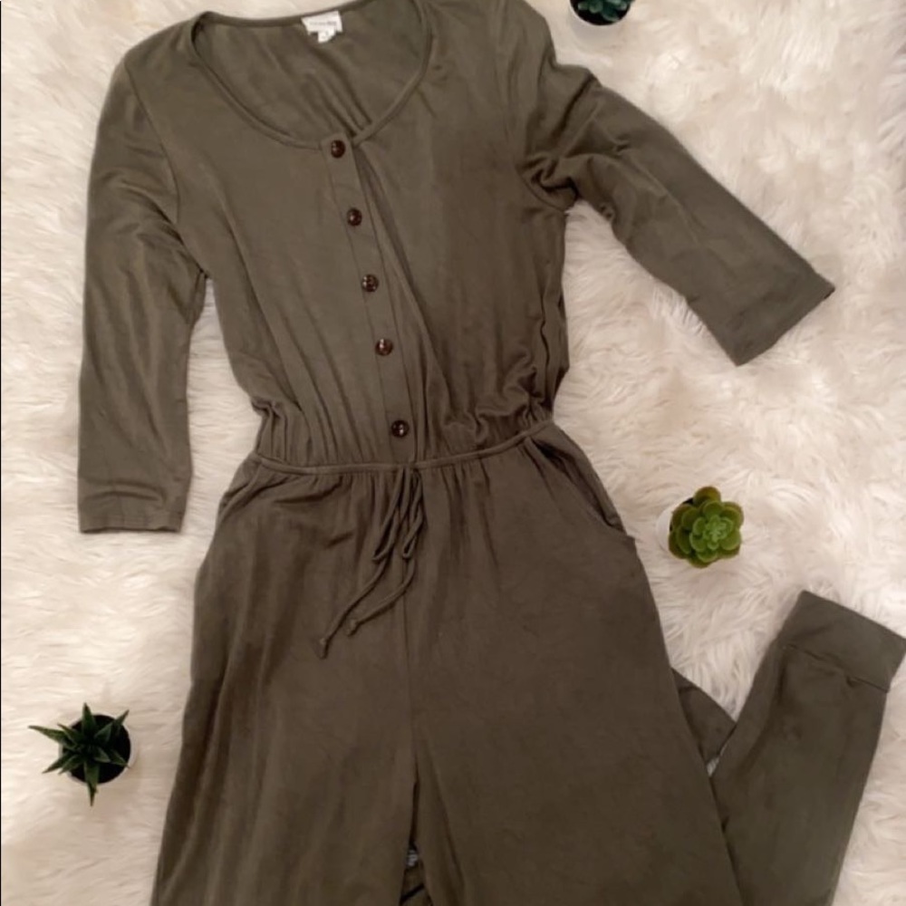Emberley Button Down Jumpsuit